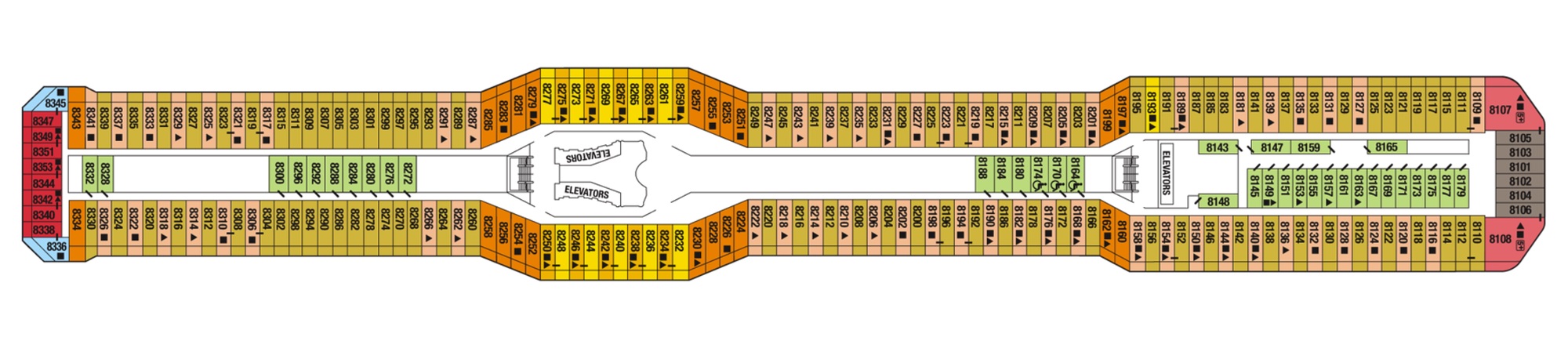 Deck 8 plan
